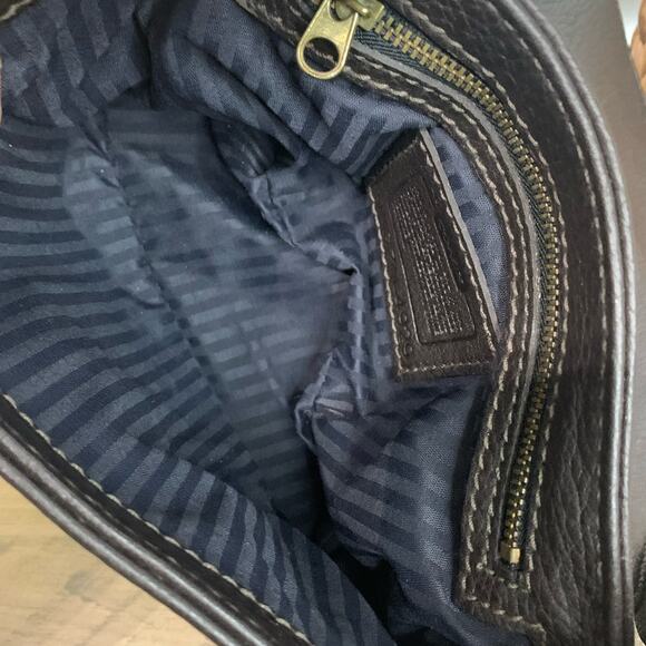 Vintage COACH Sonoma 4929 Costa Rica Dark Brown Shoulder bag - Picture 9 of 10